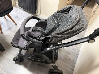 Carrito Be Cool Slide Negro 3en1