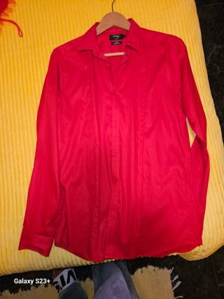 Camisa elegante Formula roja talla M
