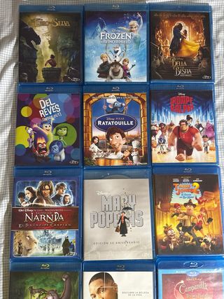 Lote 12 Películas Blu-ray