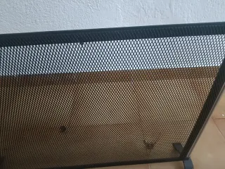 Protector chimenea anti-chispas metal