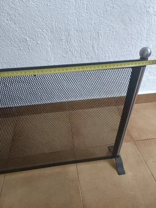 Protector chimenea anti-chispas metal