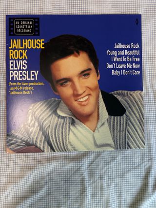 Elvis Presley Jailhouse Rock Vinilo Rojo