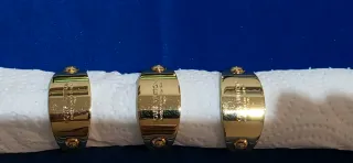 3 Servilleteros Louis Vuitton Dorados