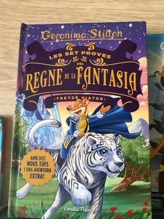 Pack de 8 llibres del Geronimo Stilton en català