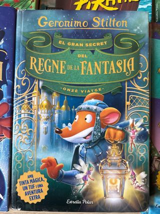 Pack de 8 llibres del Geronimo Stilton en català
