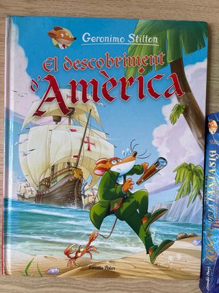 Pack de 8 llibres del Geronimo Stilton en català