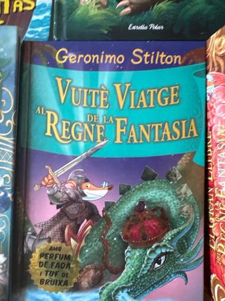 Pack de 8 llibres del Geronimo Stilton en català