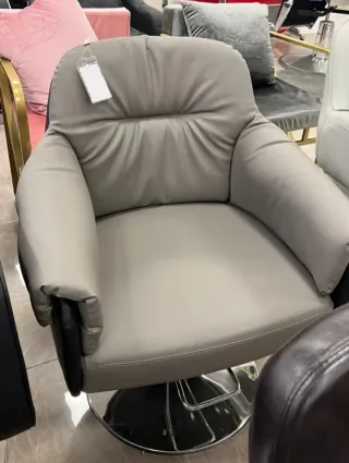 Sillas de Peluquería y diseño Dorado Negro