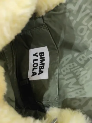 Bolso pelo amarillo Bimba y Lola