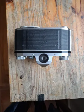Praktica IV F, objetivo Meyer-Optik Domiplan 50mm