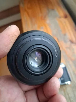 Praktica IV F, objetivo Meyer-Optik Domiplan 50mm