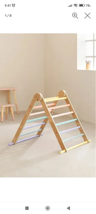 Triángulo Pikler Montessori