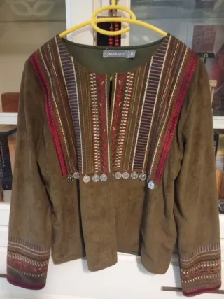 Cazadora Ante Vinceotto Talla M