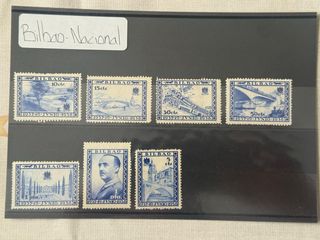 Serie Sellos Bilbao 1937 Guerra Civil