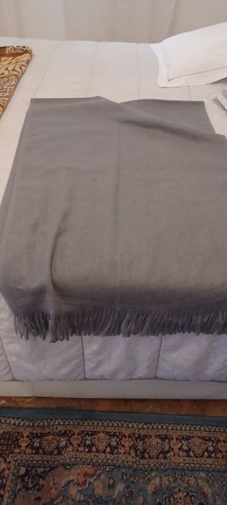 Sciarpa donna con frange 180 cm