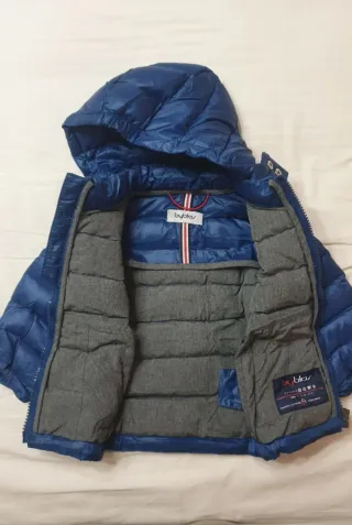 Piumino neonato Byblos blu