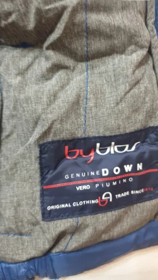 Piumino neonato Byblos blu