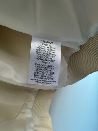 Cazadora pelo sintético