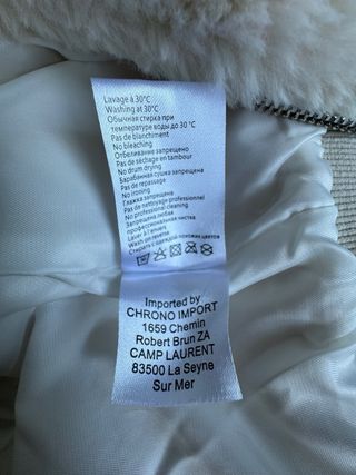 Cazadora pelo sintético