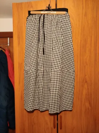 Falda cuadros Talla M