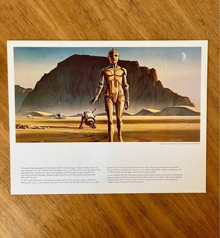 STAR WARS Portfolio Ralph McQuarrie 1ªedición 1977