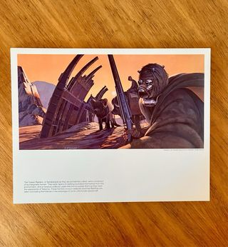 STAR WARS Portfolio Ralph McQuarrie 1ªedición 1977