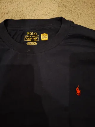 Camiseta Polo Ralph Lauren Manga Larga Azul