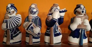 Figuras Sargadelos Troveiros do Camiño