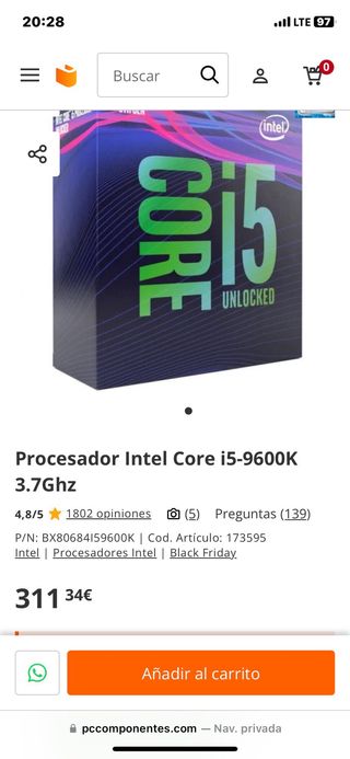 Pack de varios componentes para PC