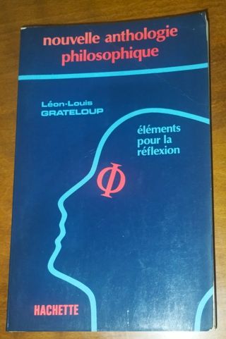 Nouvelles Anthologie Philosophique