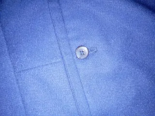 Traje de dos piezas azul para hombre