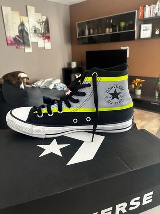 Zapatillas Converse Altas Neon