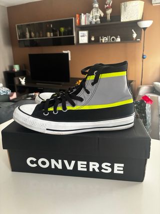 Zapatillas Converse Altas Neon