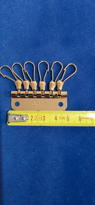 Llavero Loewe Dorado y Plateado