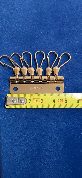 Llavero Loewe Dorado y Plateado