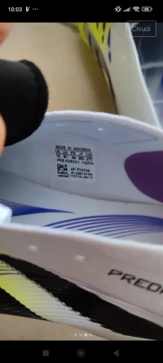 Scarpe calcio Adidas Predator