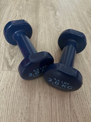 Mancuernas 2 kg (4.4 LBS) - Decathlon