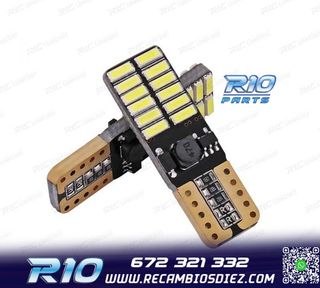 BOMBILLA T10 LED 24 SMD CANBUS