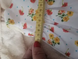 Vestido de muñeca estampado floral