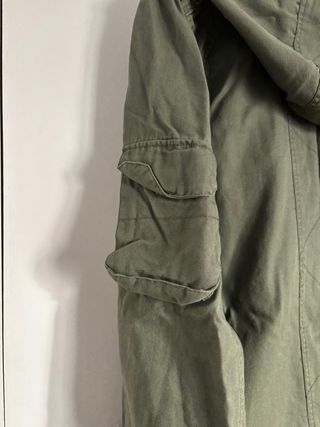 Parka Verde Militar Unisex Talla M