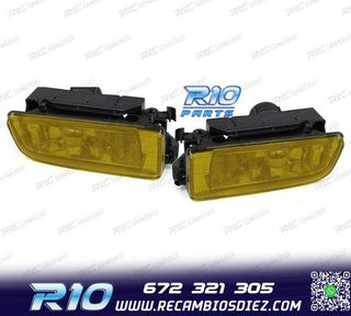 FAROS ANTINIEBLA BMW E36 CRISTAL AMARILLO