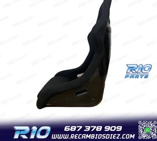ASIENTO BAQUET SPEEDWAY NEGRO ESTILO EVO