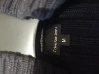 Maglione Calvin Klein Uomo Full Zip Nera