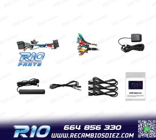 RADIO GPS ANDROID 12 PARA VOLKSWAGEN VW SKODA SEAT