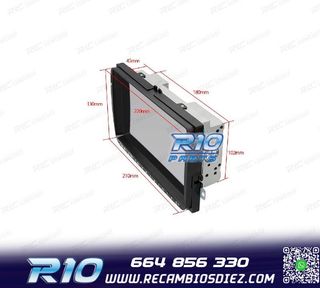 RADIO GPS ANDROID 12 PARA VOLKSWAGEN VW SKODA SEAT