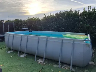 Piscina Bestway con depuradora y escalera