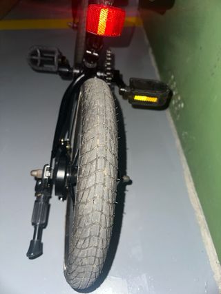 Bicicleta Deryan negra como nueva