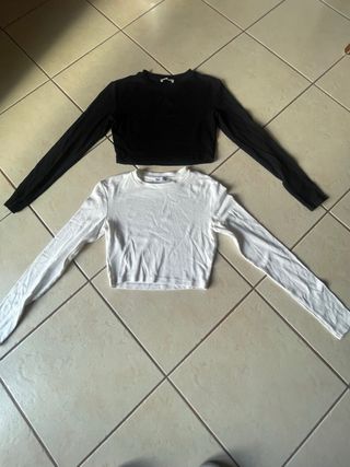 Set 2 Magliette Manica Lunga