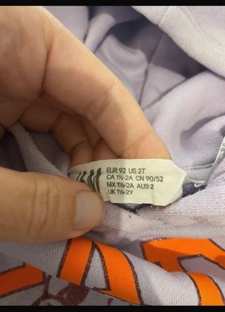 Set 2 magliette + 1 felpa 92cm