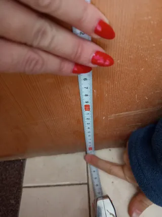 Puerta de madera con 8 paneles